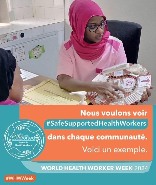 On #WorldHealthDay we thank health workers like Diouf Halimatou Biteye, a midwife & 