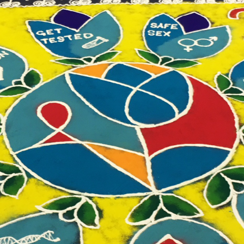 Mandala at AIDS 2018