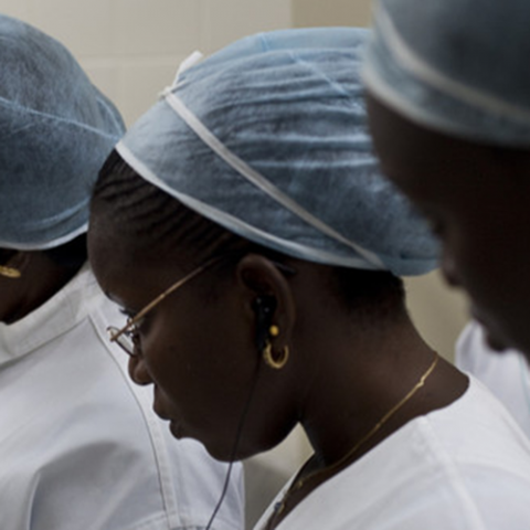 Women health workers in Senegal
