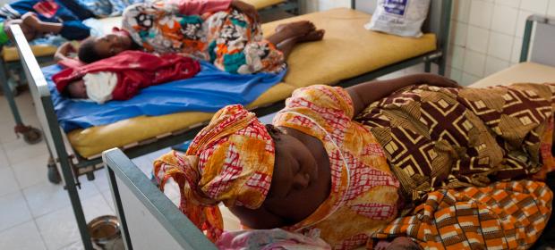 women in maternity hospital