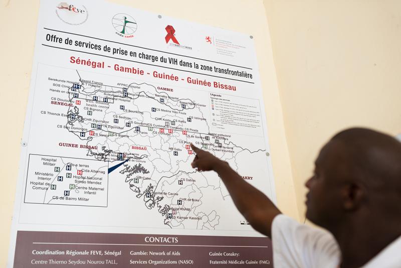 HIV mediator in Ziguinchor.