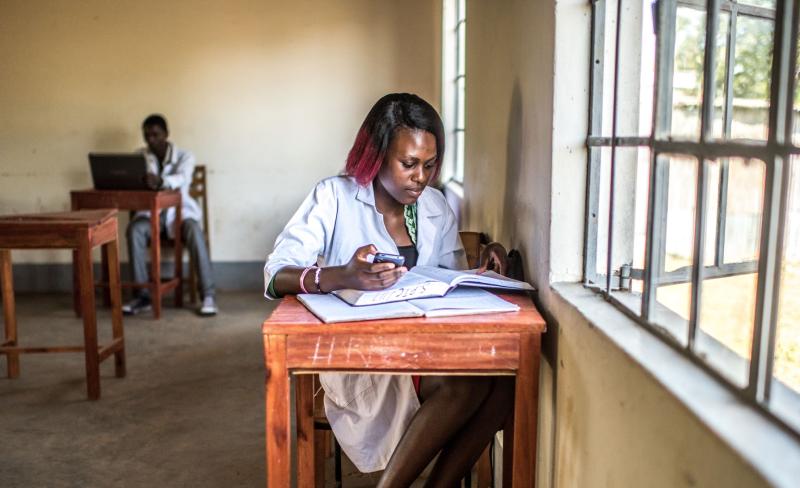 students in uganda