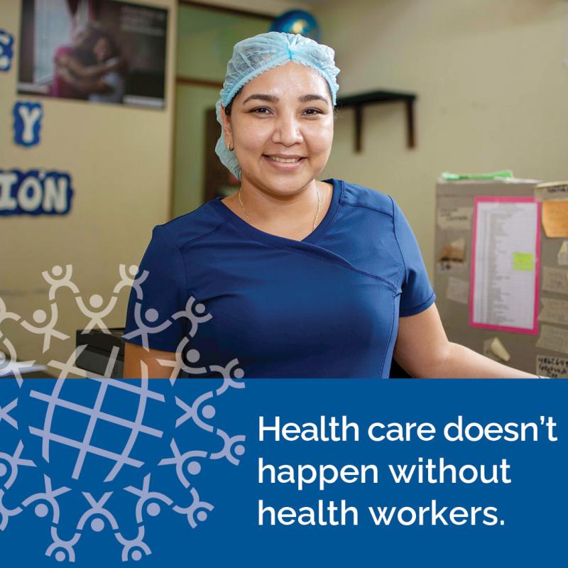 In 2022, we reached 174,067 health workers, supported 5,189 health facilities to strengthen