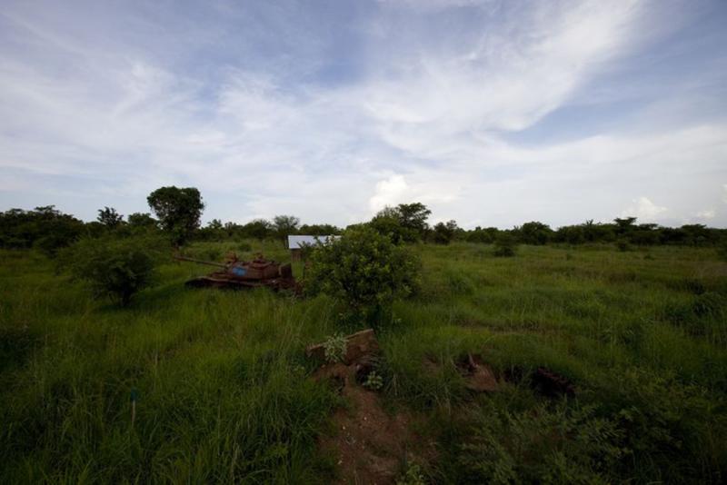 A tank in South Sudan