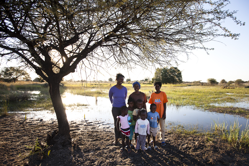 US foreign assistance helps prevent children in Namibia and around the world from contracting HIV. Photo by Trevor Snapp for IntraHealth International.