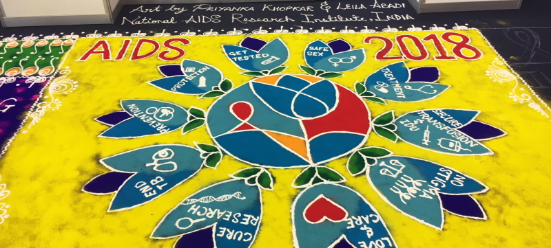 Mandala at AIDS 2018