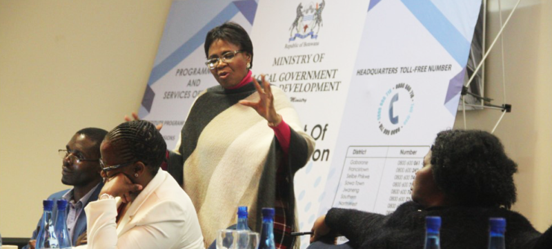 Social service workforce in Botswana