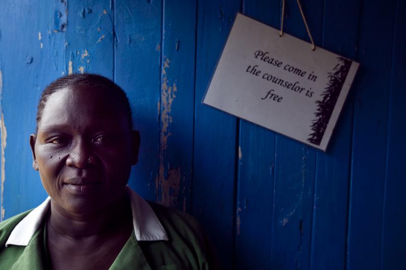 health worker in South Sudan