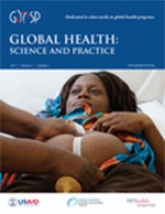 Global Health: Science and Practice, June 2017