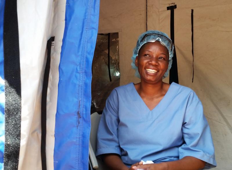 5. Nurse Joyce Samson Kiribiti