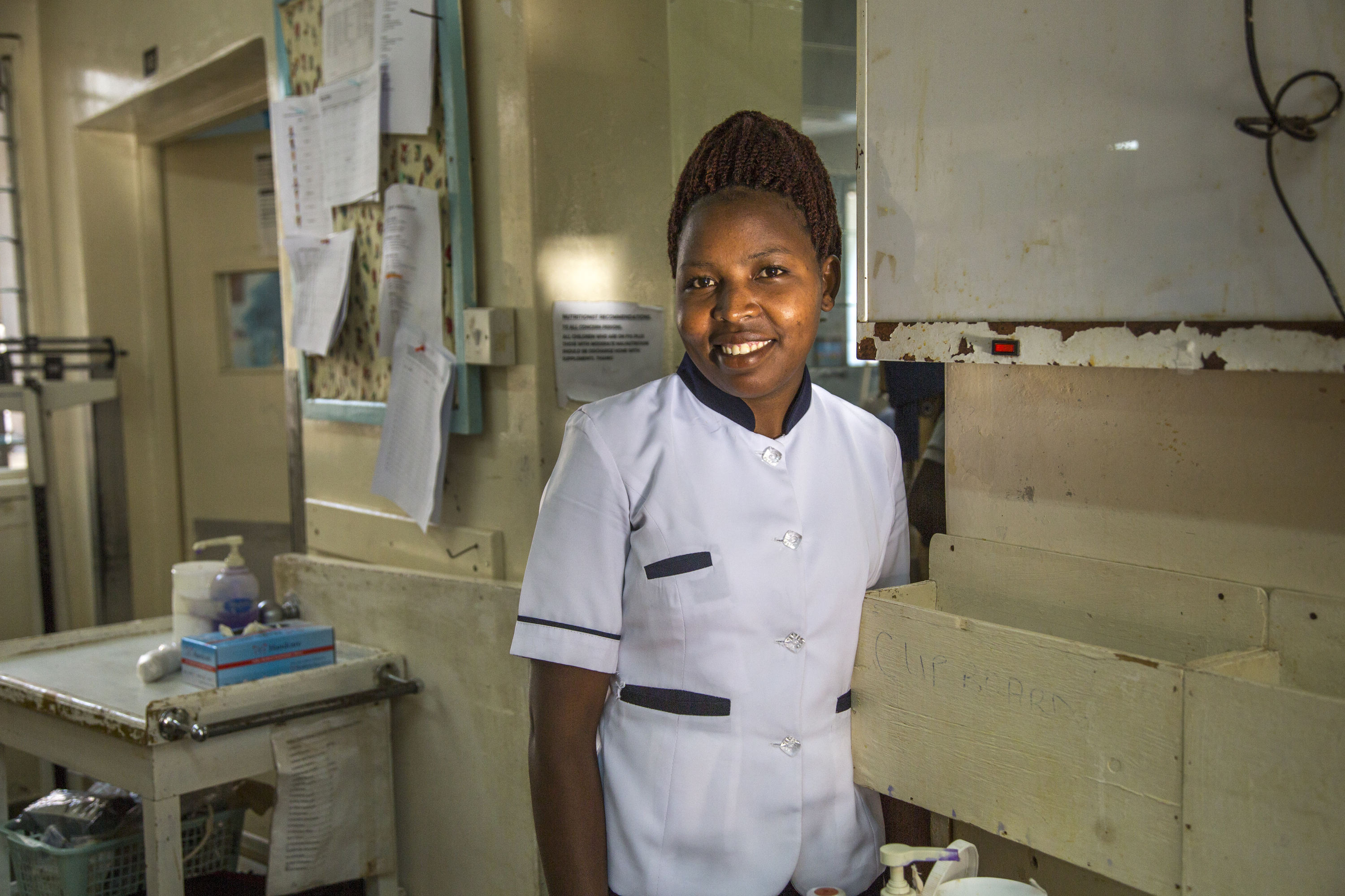 nurse in Kenya