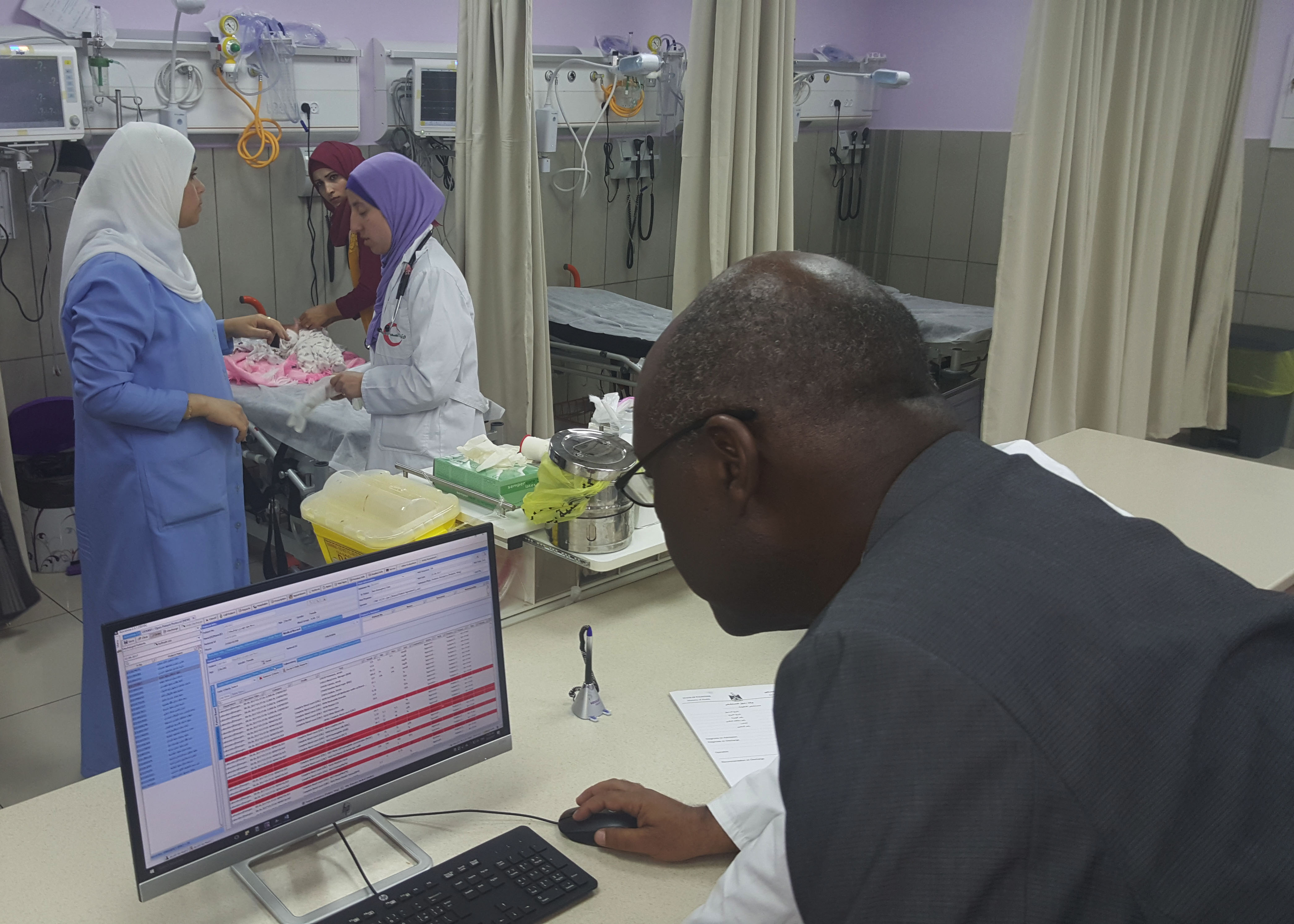 health information system at Palestinian Medical Complex