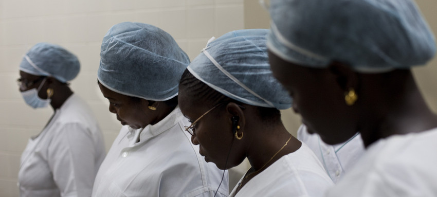 Women health workers in Senegal